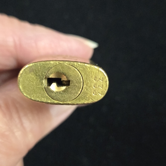 Louis Vuitton Gold Lock and Key Set #333 - Picture 4 of 4